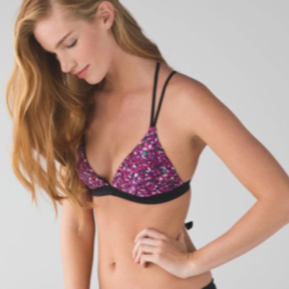 Lululemon Tidal Flow Triangle Top Paradise Camo Multi / Black - Picture 1 of 6